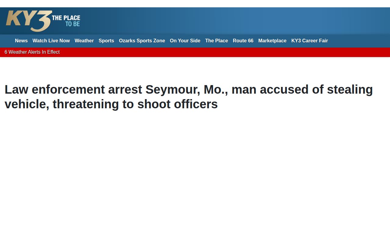 Taney County crime news representative KY3 story source page